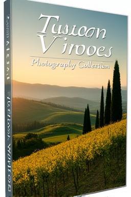 Book cover for Tuscan Vistas Photography