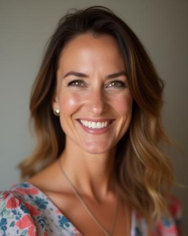 Photo of author Maria Rossi, smiling